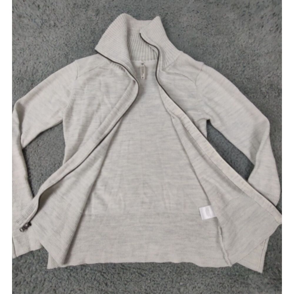 Kuhl Alpine Asymetrical Sweater Women's S Full Zip Merino Wool Blend - Picture 6 of 11